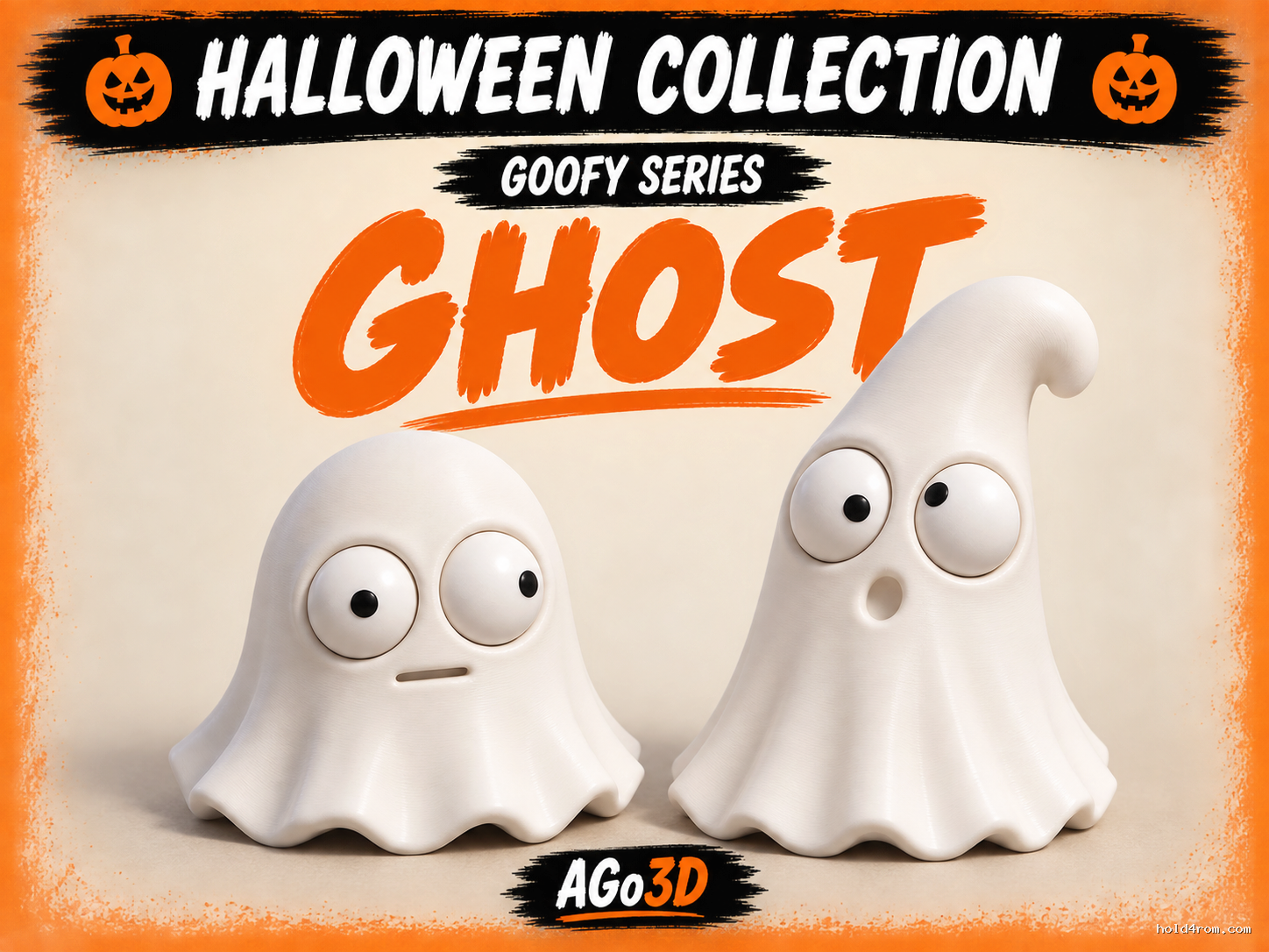 Goofy series– GHOST Movable Eyes NOAMS HALLOWEEN